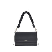 Coccinelle Black Calf Leather Shoulder Bag