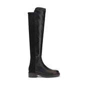 Stuart Weitzman Black Leather Over The Knee Boots