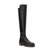 Stuart Weitzman Black Leather Over The Knee Boots