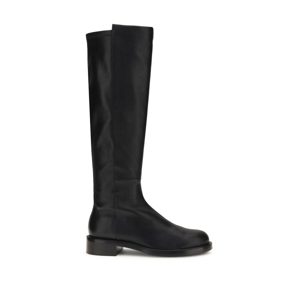 Stuart Weitzman Brown Calf Leather Over The Knee Boots