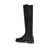 Stuart Weitzman Brown Calf Leather Over The Knee Boots