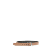 Ferragamo Brown Calf Leather Regular Belt