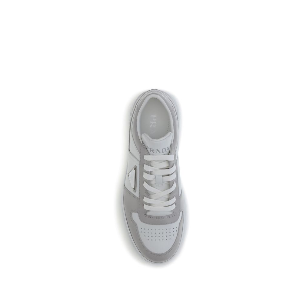 Prada Multicolor Calf Leather Low Top Sneakers