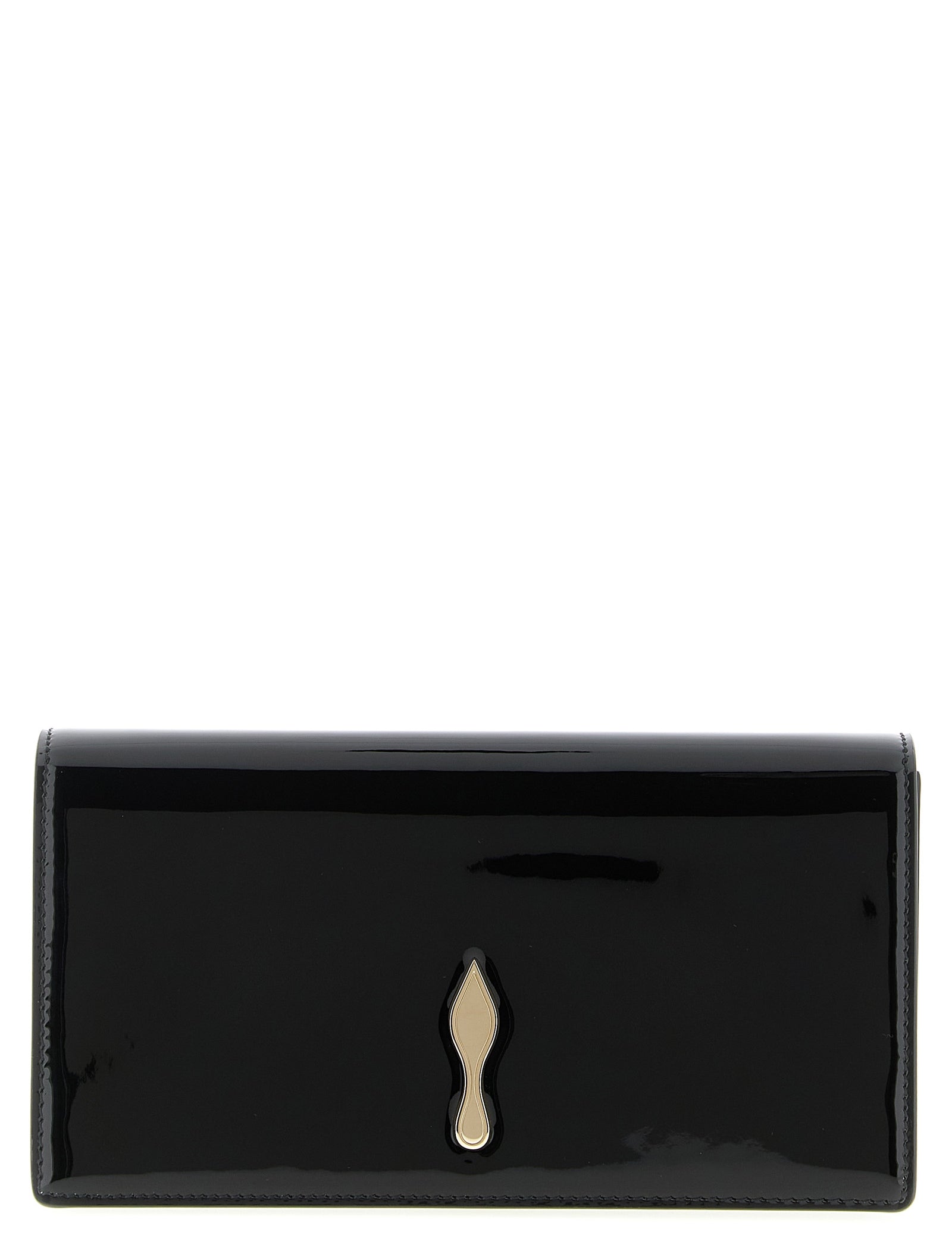 Christian Louboutin Black Calfskin Clutch Bag