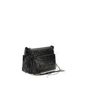 Balenciaga Black Lambskin Shoulder Bag
