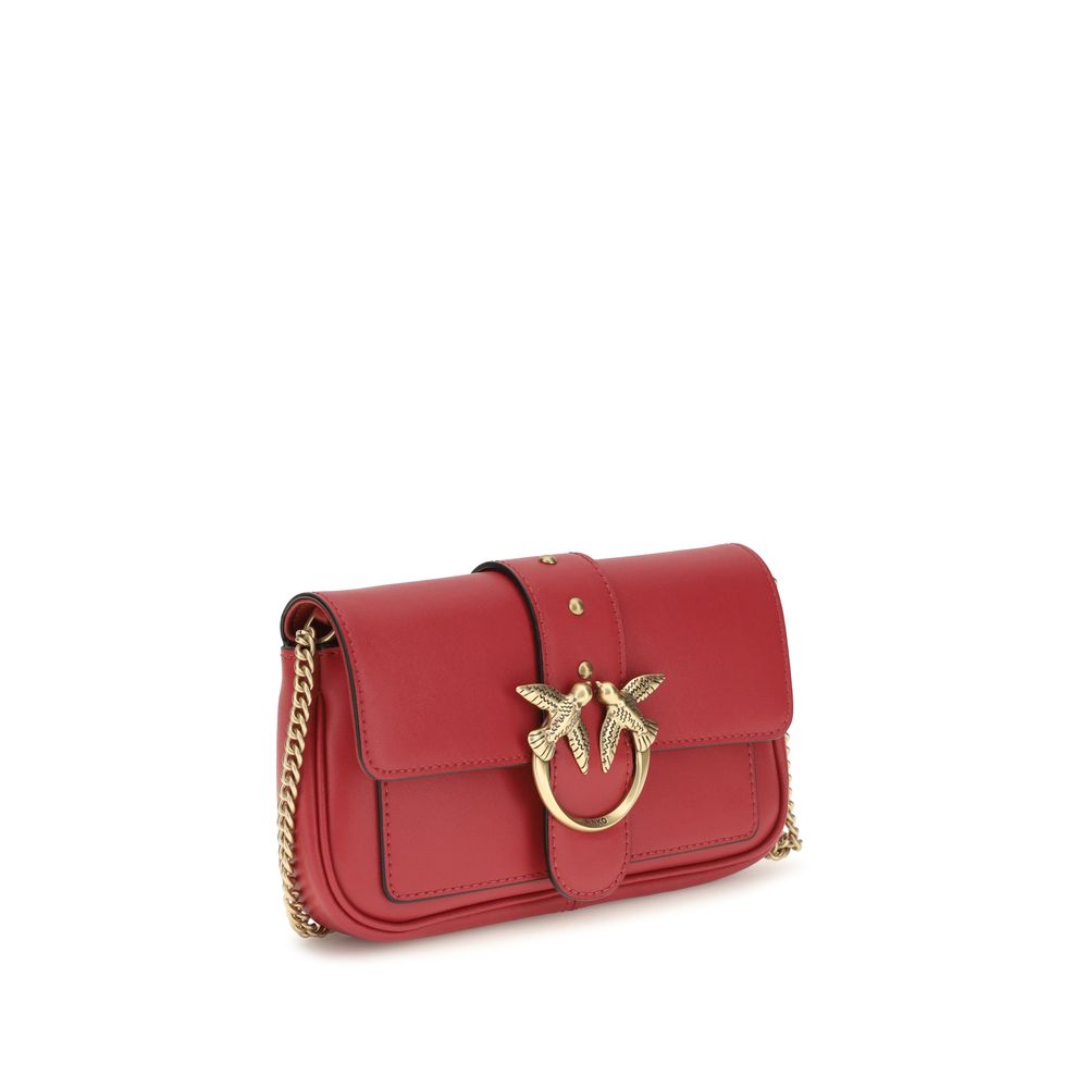 PINKO Multicolor Calf Leather Shoulder Bag
