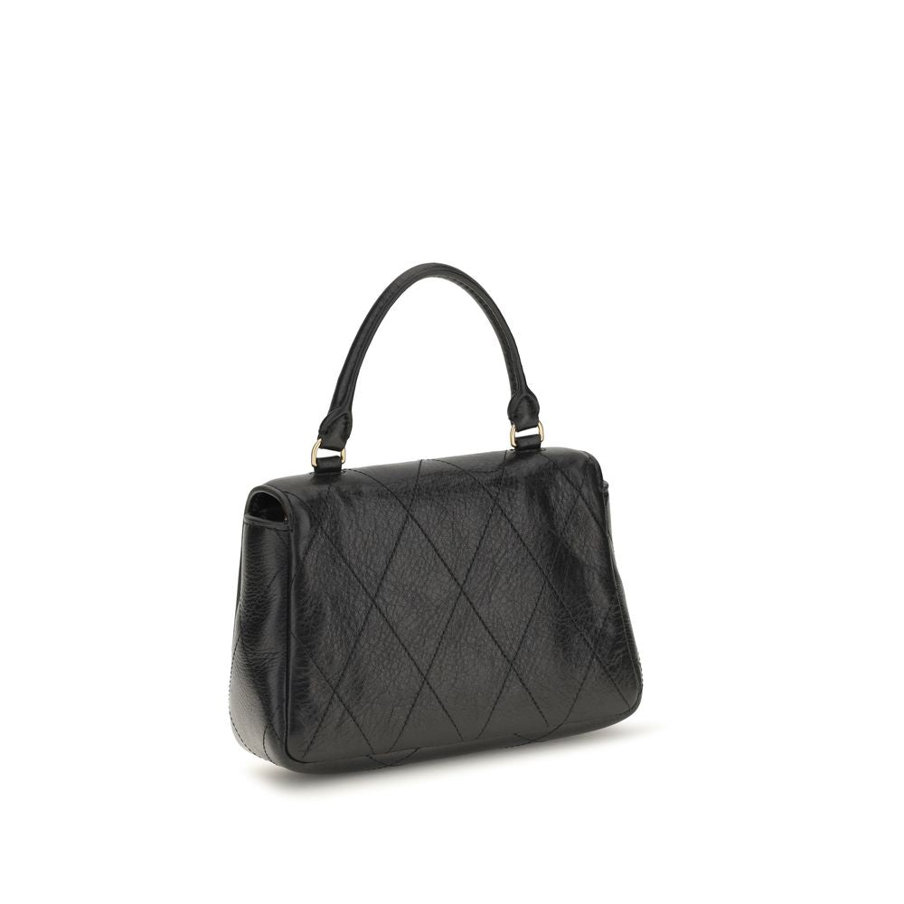 Tory Burch Black Calf Leather Mini Handbag