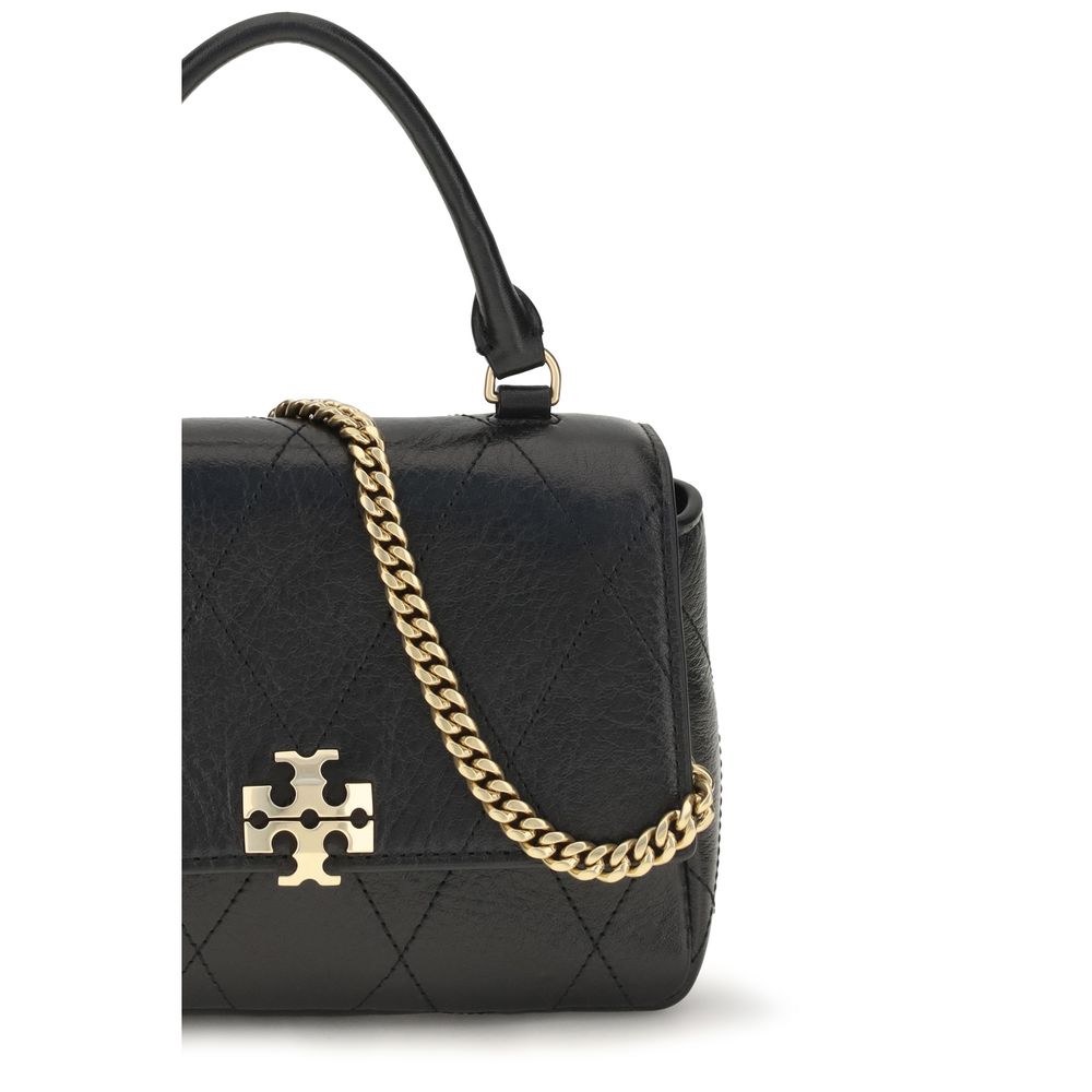 Tory Burch Black Calf Leather Mini Handbag