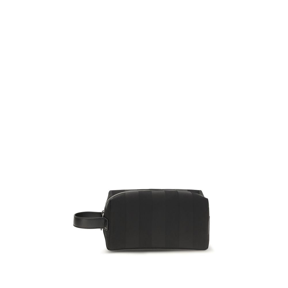 Fendi Beige Polyamide Beauty Case