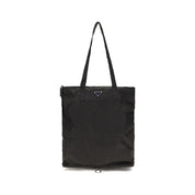 Prada Black Calf Leather Shoulder Bag
