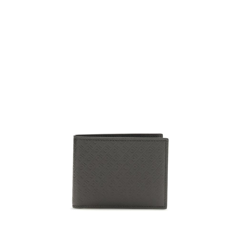Ferragamo Black Calf Leather Wallet