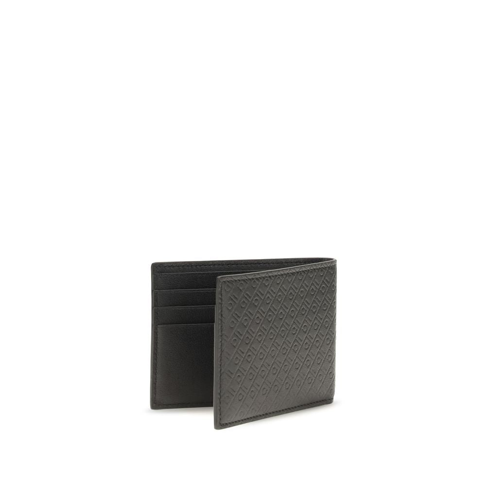 Ferragamo Black Calf Leather Wallet