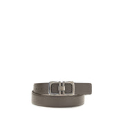 Ferragamo Brown Calf Leather Regular Belt