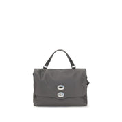 Zanellato Gray Calf Leather Handbag