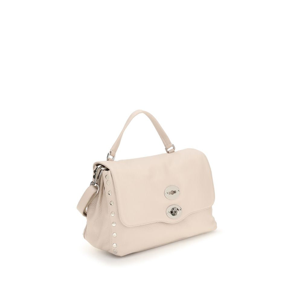 Zanellato Beige Calf Leather Postina Daily Handbag