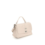 Zanellato Beige Calf Leather Postina Daily Handbag