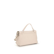 Zanellato Beige Calf Leather Postina Daily Handbag