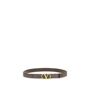 Valentino Garavani Brown Calf Leather Belt