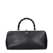 Jil Sander Black Leather Handbag