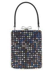 Self-Portrait Multicolor Polyester Mini Satin Handbag