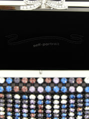 Self-Portrait Multicolor Polyester Mini Satin Handbag