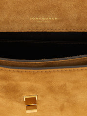 Tory Burch Brown Calfskin Shoulder Bag