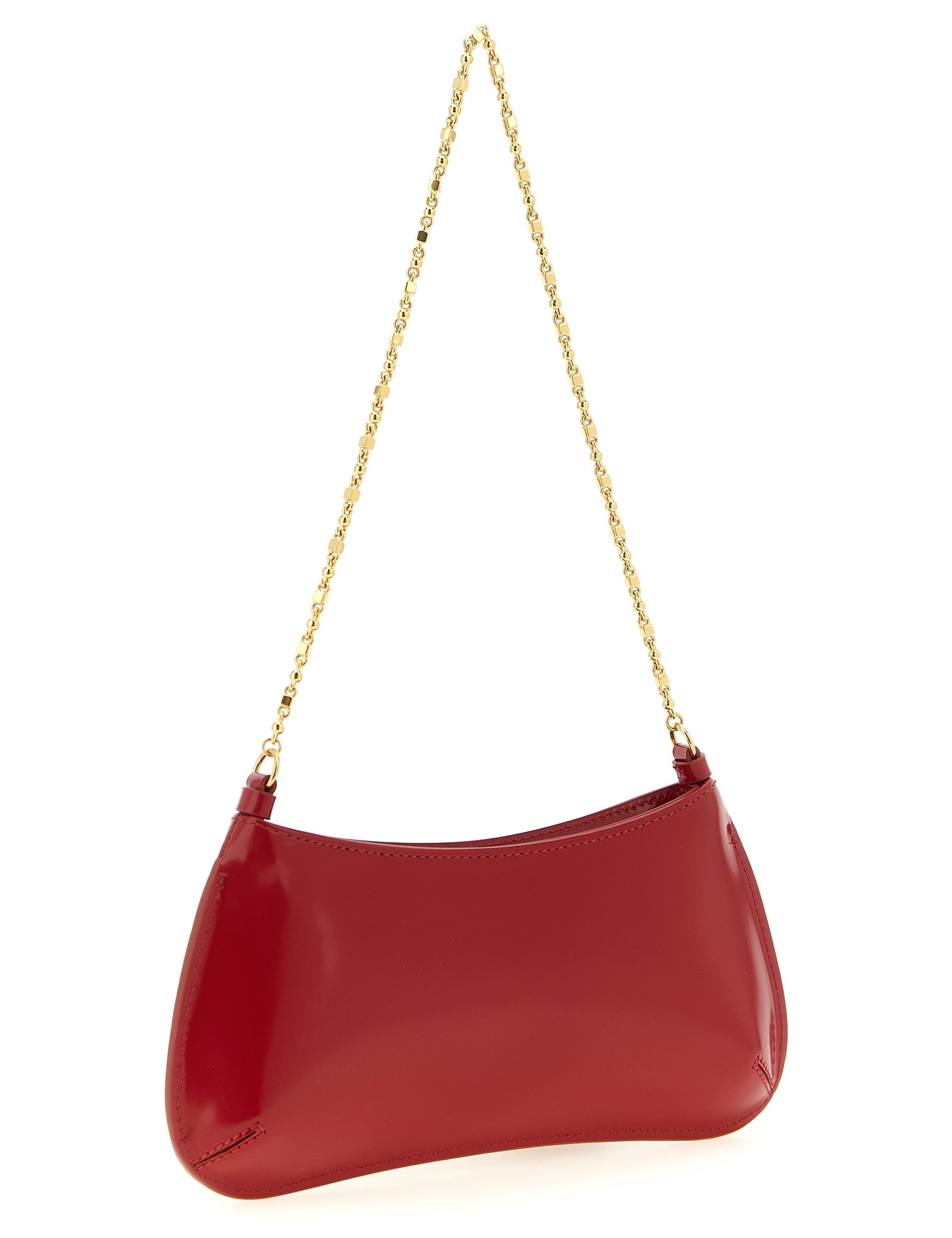 Jacquemus Red Calfskin Shoulder Bag