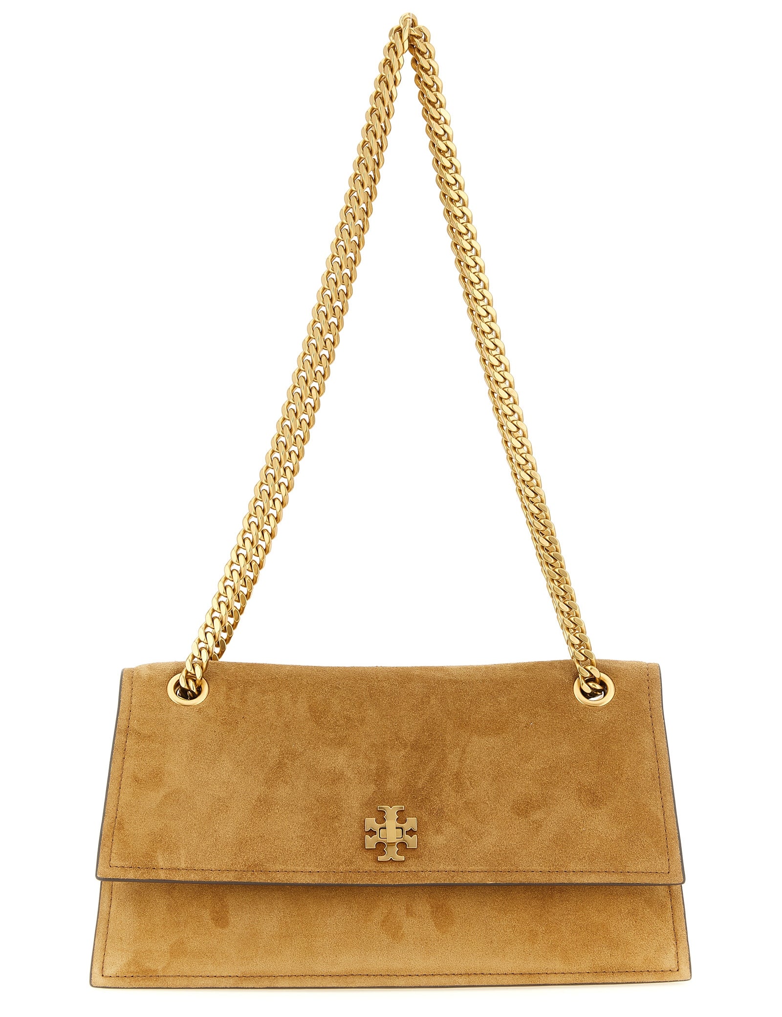 Tory Burch Brown Calfskin Shoulder Bag