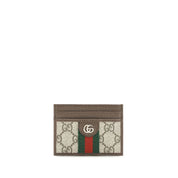 Gucci Brown GG Supreme Canvas Cardholder