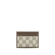 Gucci Brown GG Supreme Canvas Cardholder