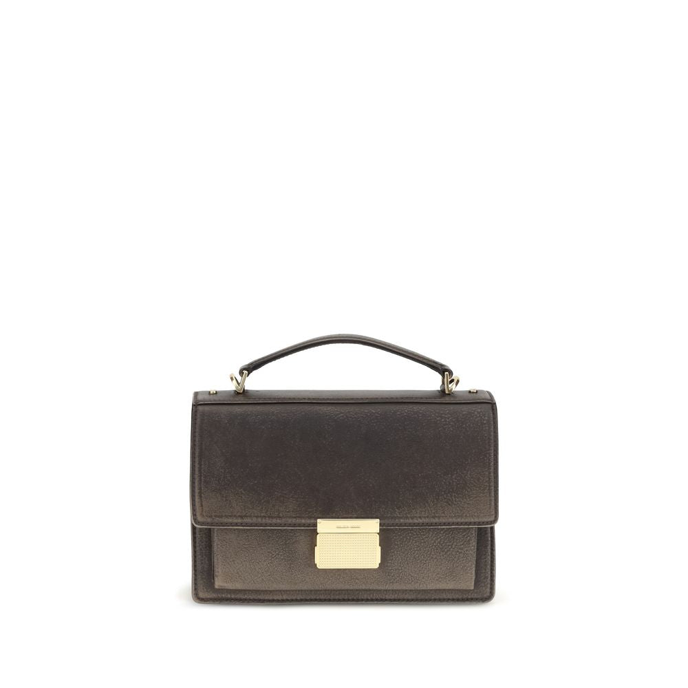 Golden Goose Brown Calf Leather Handbag