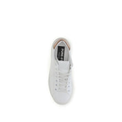 Golden Goose White Calf Leather Low Top Sneakers