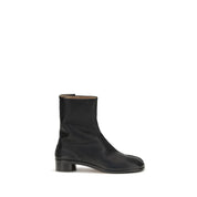Maison Margiela Black Calf Leather Ankle Boots