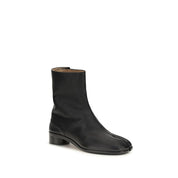 Maison Margiela Black Calf Leather Ankle Boots