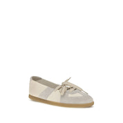 Maison Margiela Beige Calf Leather Ballet Flats