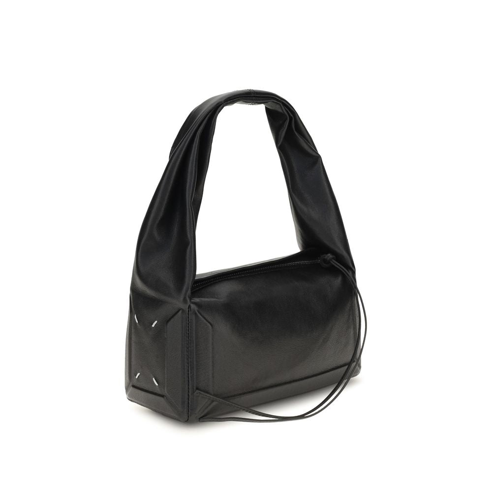 Maison Margiela Black Sheepskin Shoulder Bag
