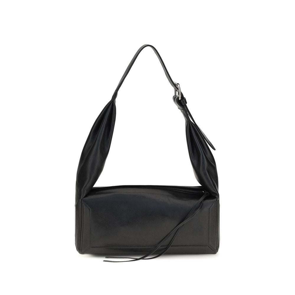 Maison Margiela Black Sheepskin Leather Shoulder Bag