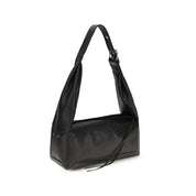 Maison Margiela Black Sheepskin Leather Shoulder Bag