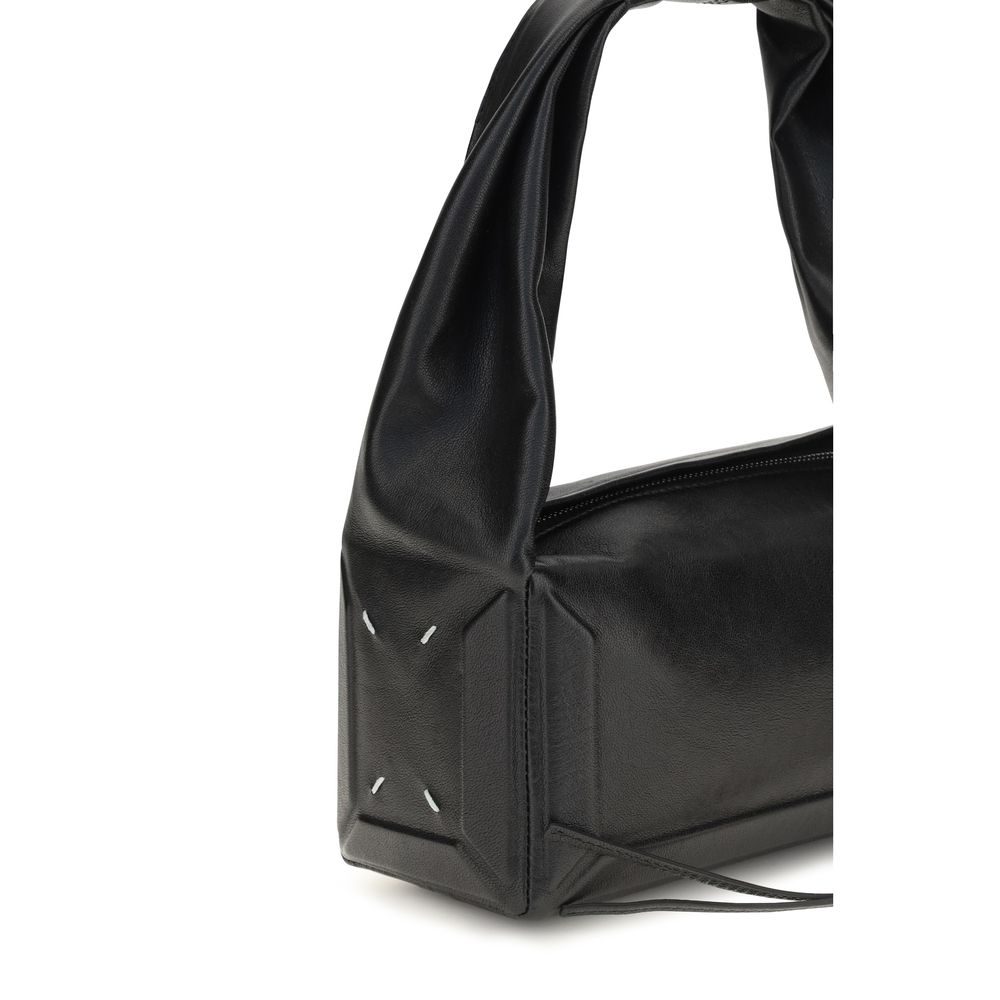 Maison Margiela Black Sheepskin Shoulder Bag