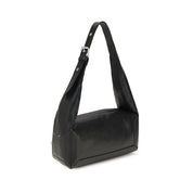 Maison Margiela Black Sheepskin Leather Shoulder Bag