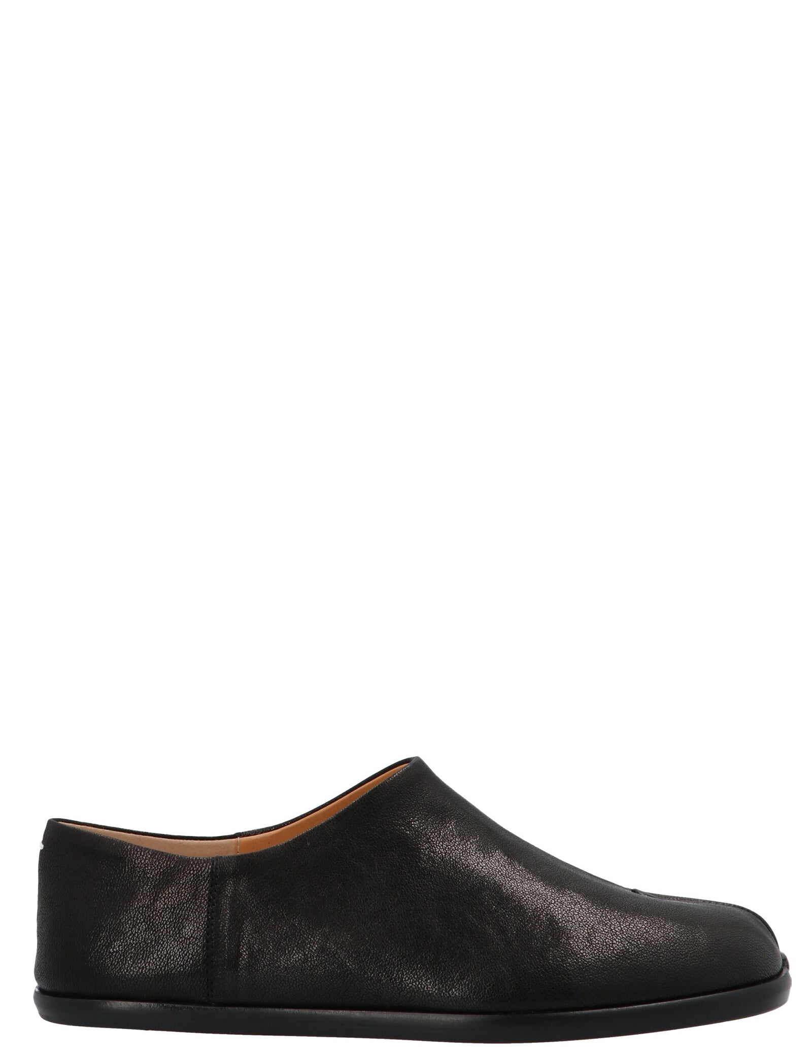 Maison Margiela Black Lamb Leather Ballet Flats