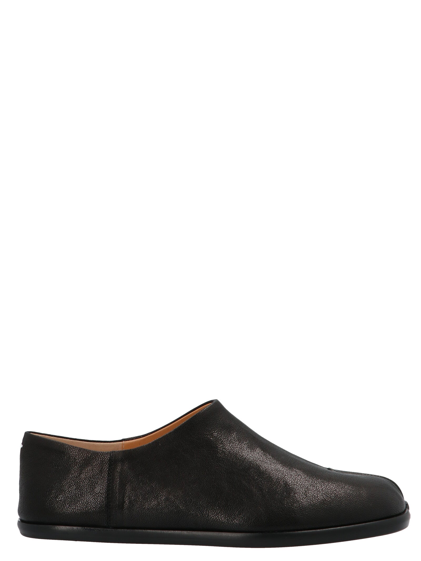 Maison Margiela Black Lamb Leather Ballet Flats
