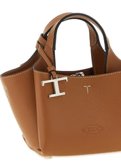 Tod's Brown Calfskin Micro Handbag