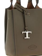 Tod's Olive Green Calfskin Micro Handbag