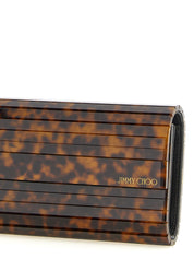 Jimmy Choo Beige Polyester Clutch Bag