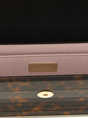 Jimmy Choo Beige Polyester Clutch Bag