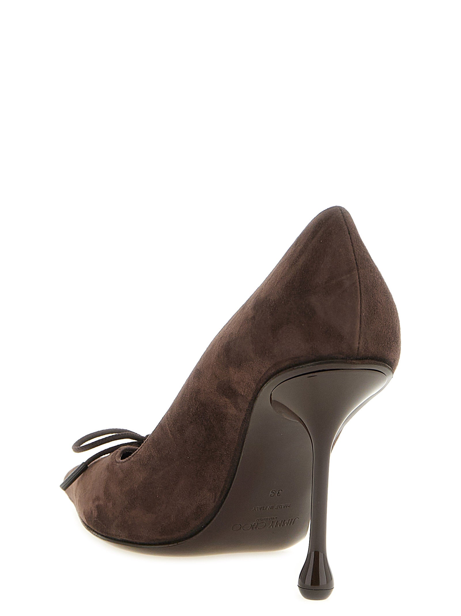 Jimmy Choo Brown Suede High Heel Pumps