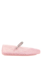 Jimmy Choo Pink TPU Ballet Flats