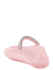 Jimmy Choo Pink TPU Ballet Flats