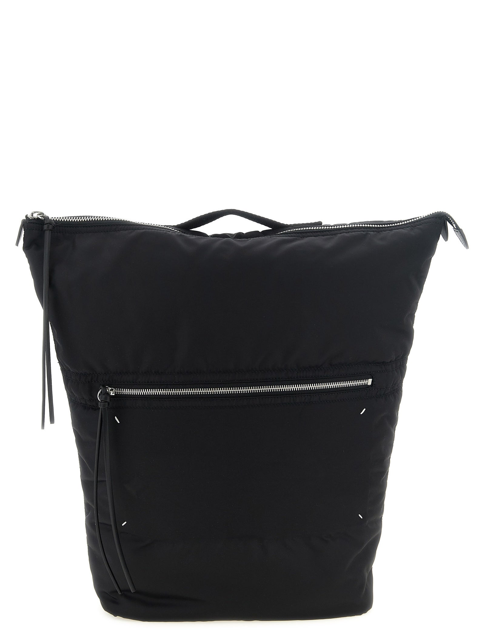 Maison Margiela Black Polyamide Backpack